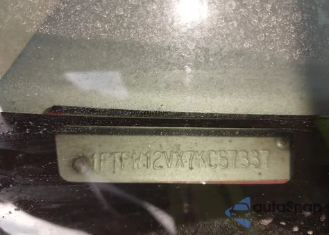 2007 Ford F-150 Lariat/Xlt из США, поврежденный, VIN 1FTPW12VX7KC57337